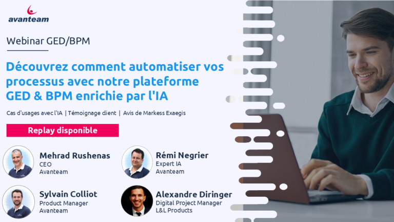 Replay disponible webinar GED & BPM