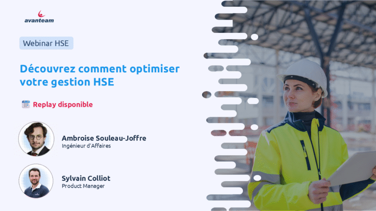 Replay disponible comment optimiser votre gestion HSE