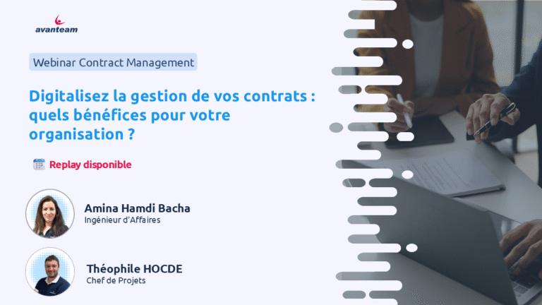 Replay webinar Digitalisez la gestion de vos contrats : quels bénéfices pour votre organisation